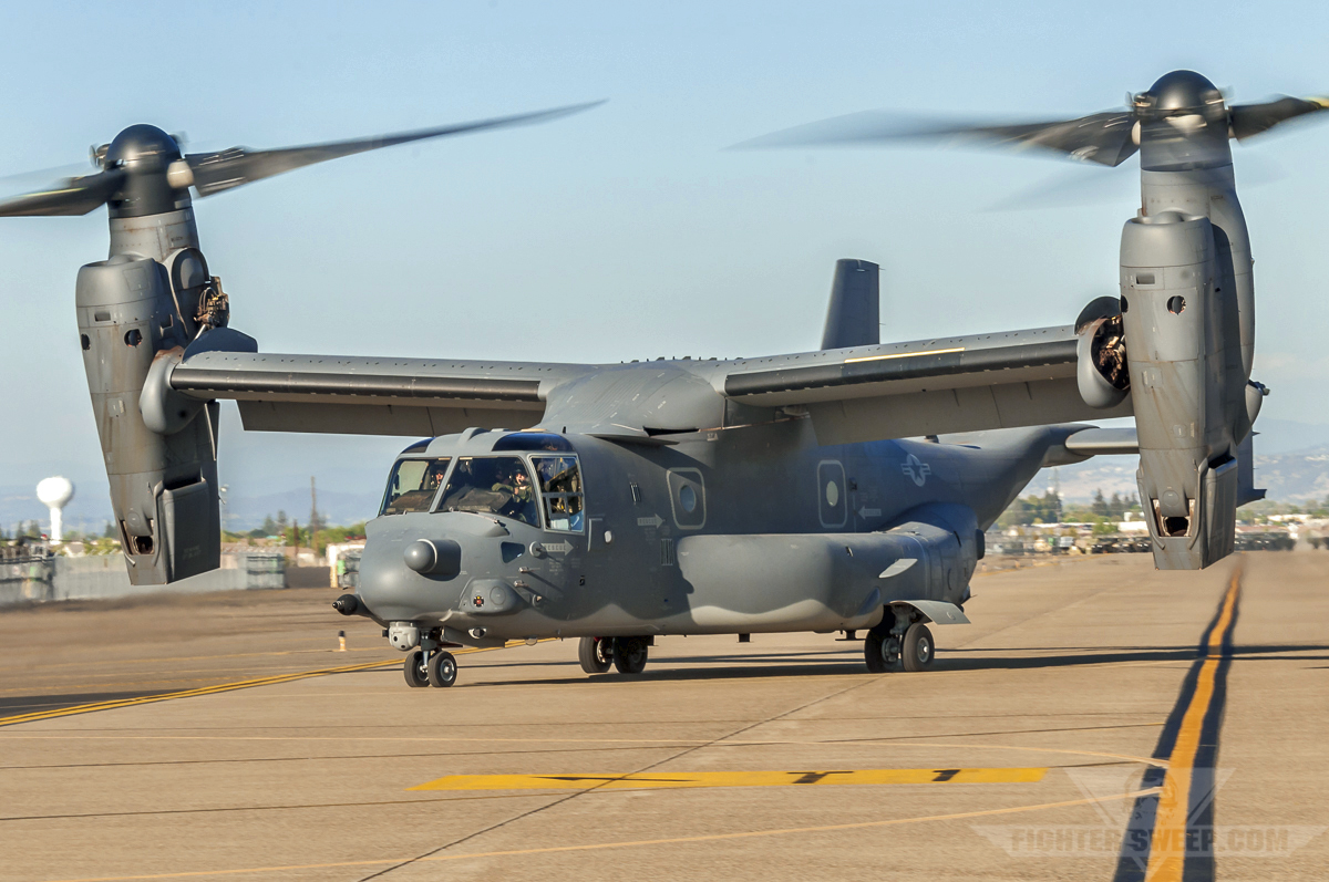 Bell Boeing V 22 Osprey First Flight Fighter Sweep