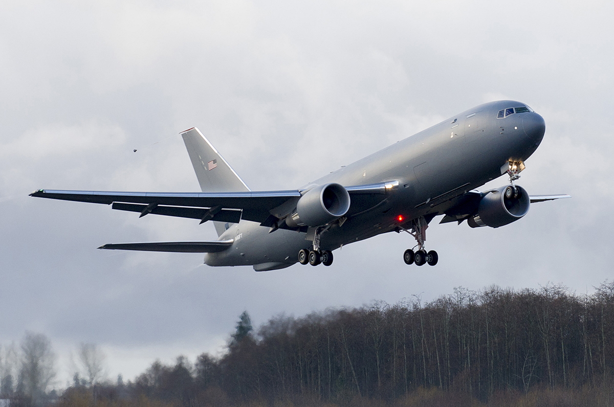 Международная авиация. Kc-46 - самолеты заправщики нового поколения. 767 Ну 46. Tanker aircraft. 4 Самолета вместе.