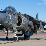 Marine Corps Harrier Catches Fire On Takeoff