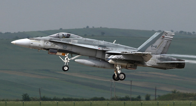 Canada: 4 CF-188 Hornets and 100 Personnel To Deploy