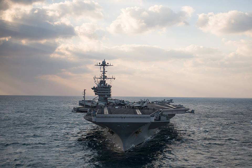 2000th Strike Against ISIS For USS Harry S Truman | Fighter Sweep