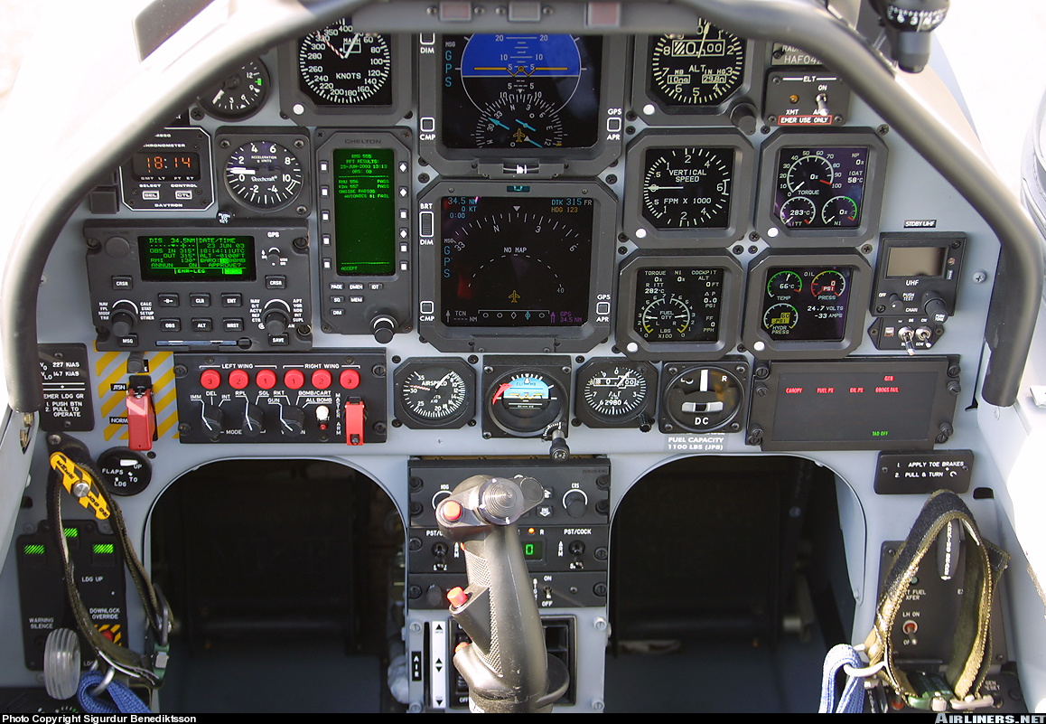 Beechcraft T 6 Texan II Cockpit
