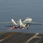Watch: Old School F-14 Tomcat Carrier Ops