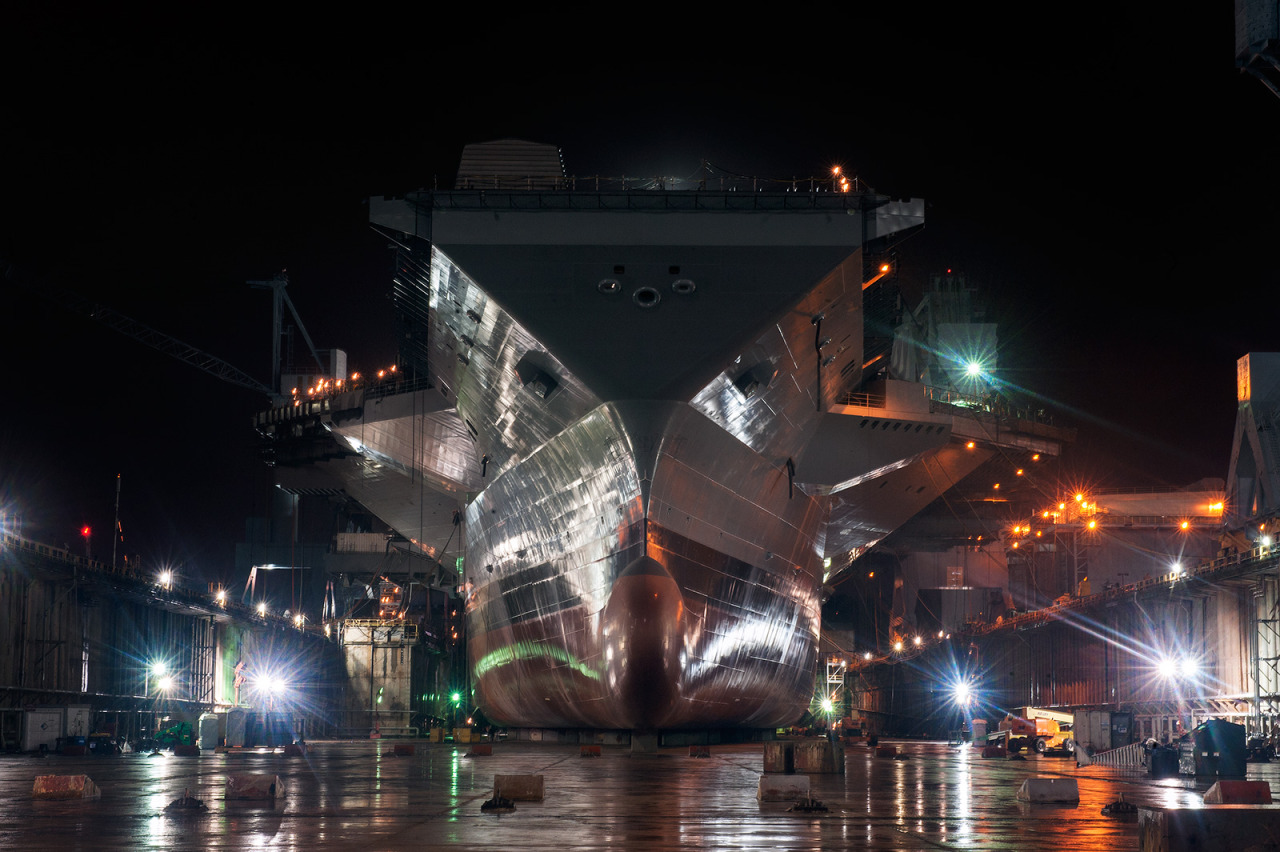 Navy Aircraft Carrier Gerald R Ford May Be Ready In April