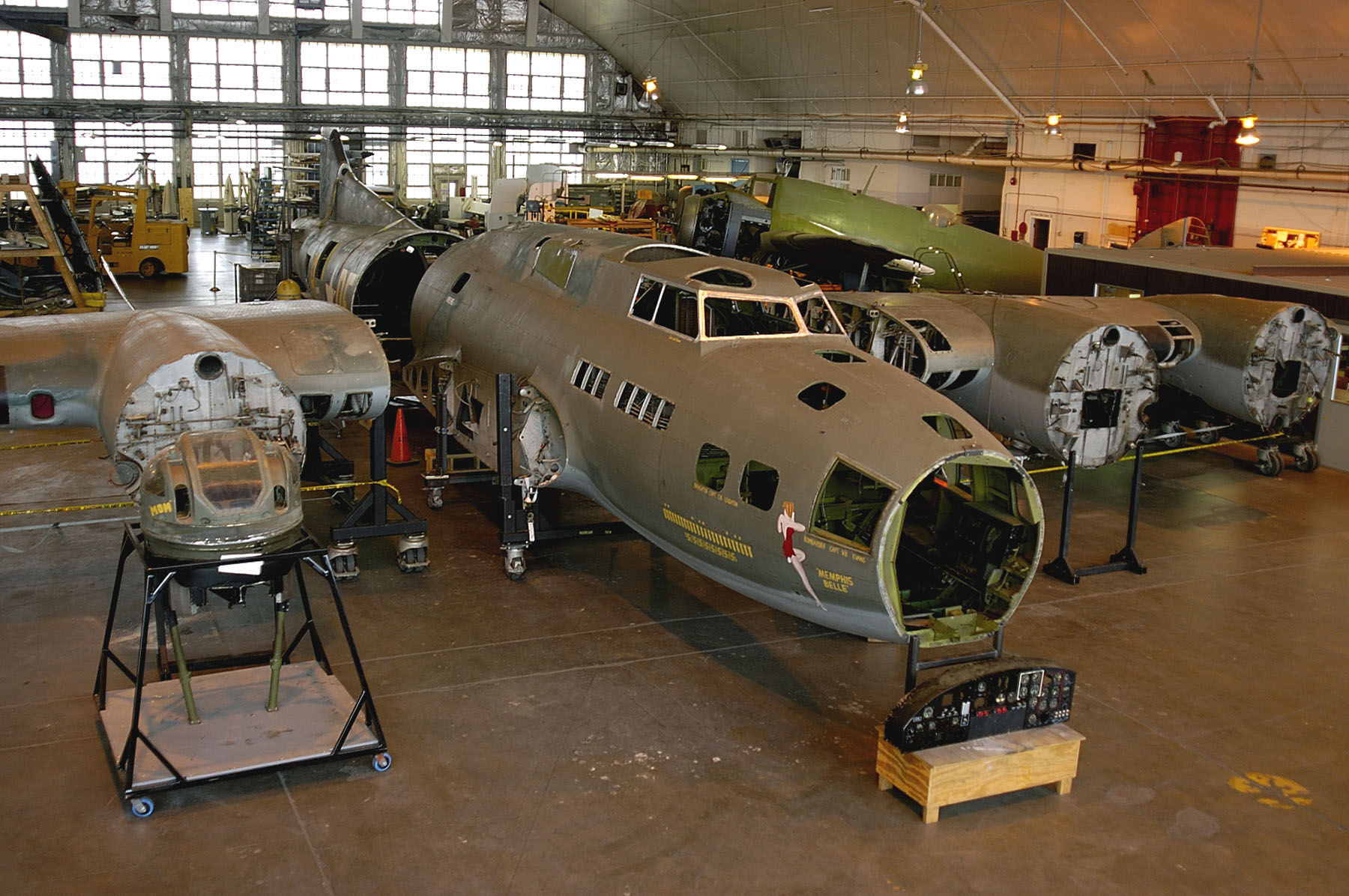 Watch: Historic Bomber 'Memphis Belle' Undergoes Rework And Restoration ...