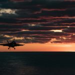 Picture of the Day: F/A-18E Super Hornet Landing on the USS Dwight D. Eisenhower CVN 69 (SUSTEX)