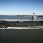 Watch: USS Gerald Ford (CVN-78) Leaves Port and Begins Sea Trials!