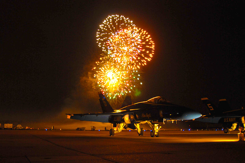 Happy 4th of July From Fighter Sweep Must See 'Fireworks' Display