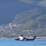 Watch: Dramatic Crash of an Apache Helicopter into the Water!