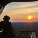 Picture of the Day: Army Sgt. Michael Buchanan on the Ramp of CH-47 Chinook Helicopter