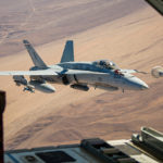 Picture of the Day: F/A-18C Hornet Aerial Refueling During Integrated Training Exercise