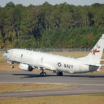 US Navy P-8A Poseidon Patrol Aircraft Catches on Fire – Lands at Corpus Christi International Airport