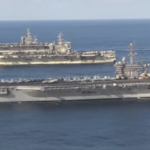 Watch: US Shows Off Three Aircraft Carriers in the Waters Near the Korean Peninsula