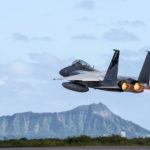 Picture of the Day: California Air National Guard F-15 Eagle Takes off near Diamond Head