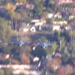 Watch: Cool Video of Four F-35’s Seen From a Helicopter Fiesta Bowl Parade