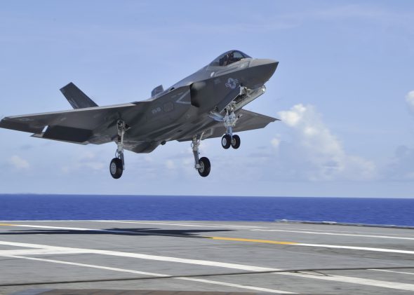 Watch: Awesome US Navy F-35C Lightning II Visuals! | Fighter Sweep