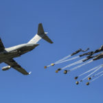 Picture of the Day: C-17 Drops Equipment for the 173rd Airborne Brigade Combat Team