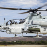 Picture of the Day: AH-1Z Viper Helicopter Hovers During a Pre-flight Inspection