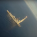 Watch: F-18 Hornet ‘Follows’ a Tomahawk Cruise Missile Until Impact on Target