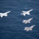 The Pic of the Day: Marine Corps F-35Bs alongside Navy F/A-18 Super Hornets
