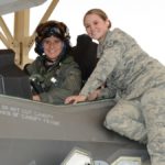Maj. Rachael Winiecki becomes the first female F-35 test pilot