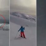 Watch: Israel’s Iron Dome fires interceptors at incoming rocket over civilians at a ski resort