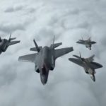 Watch: The two most advanced fighters in the world flying in one formation